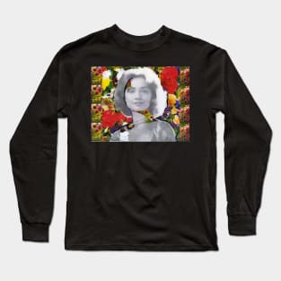 Hillary Clinton Floral Long Sleeve T-Shirt